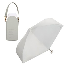 [2025] Wpc. 801-16896-102 Parasol Blackout Pochette Tiny Gray <100% Light Shading Ratio / 100% UV Reduction / UPF 50+ / Thermal Blocking/Rain / Rain / Sun / Rain / Outdoor Use > Folding Umbrella for