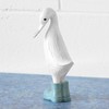 Prodbuy Small 22cm White Duck In Blue Boots Ornament