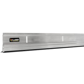 Xcluder 48" Versa-Line Door Sweep, Mill Aluminum Finish – Seals Out Animals, Easy to Install, Maximum Adjustability; Under-Door Seal; Chew Proof