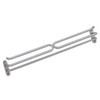 Polar Bear U-Shaped Three-Step Bar 13.8 inches (350 mm) Silver NH-15