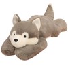 ronivia Weighted Husky Stuffed Animal Toy, 11.8 inch, Plush Pillow