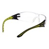 Pyramex Endeavor Plus Safety Glass Black/Lime Frame Clear Lens