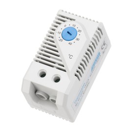 MECCANIXITY Mechanical Switch Thermostat KTS011 Cabinet Temperature Controller -20-40°C Adjustable Normally Open (N.O) Temperature Control Switch