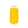 MECCANIXITY 100pcs 3/8 inch(10mm) Rubber End Caps Cover PVC Vinyl