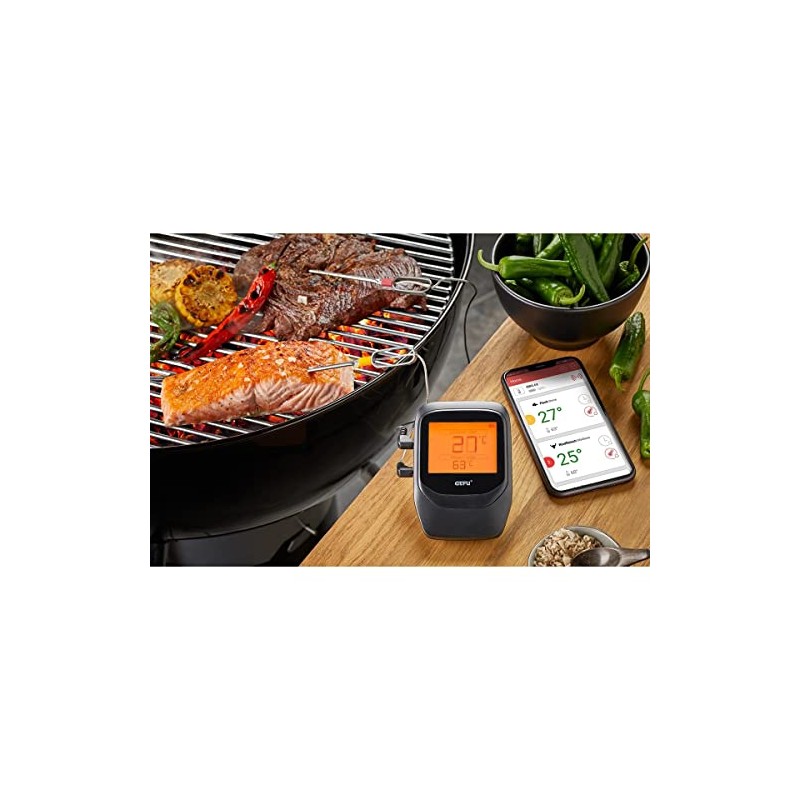 GEFU Control + Grill Thermometer - Smart Roasting Thermometer with