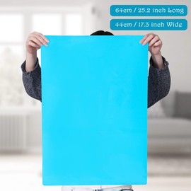 SOSMAR Hochwertige Silikonmatte zum Basteln, größer als A2 Bastelunterlage für Malen, Epoxidharz Handwerk, Knetunterlage, Tischmatte, Antihaft & Waschbar Malunterlage für Kinder, 65 x 45cm