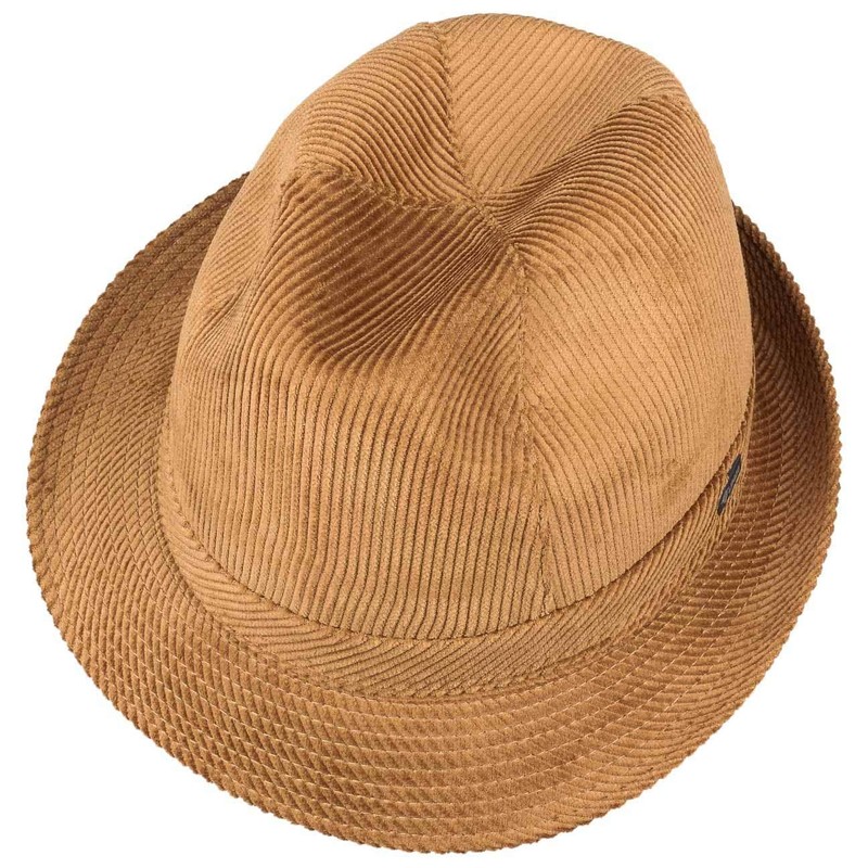 Molinar Corduroy Hat trilbies fedora (61 cm - camel)