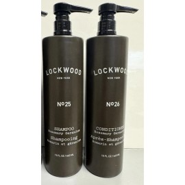 Gilchrist & Soames 2 PACK Set Lockwood New York Shampoo Nº25 Conditioner Nº26 15oz