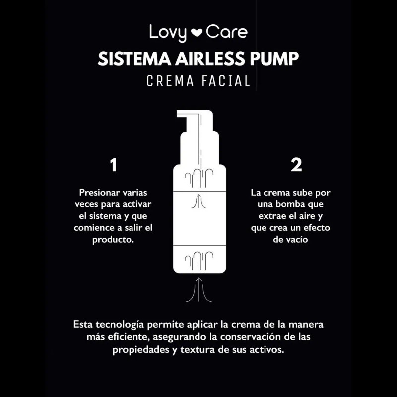 LOVY CARE Crema Facial Q10 + Colágeno, 30 ml, Anti