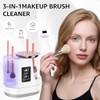 Electric Makeup Brush Cleaner Machine, Portable Cosmetic Brush Washer and
