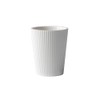 Simple vertical pattern ceramic wash cup couple mouthwash cup hotel