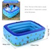 Portable Swimming Pool Inflatable Baby Swimming Pool Outdoor Children Basin