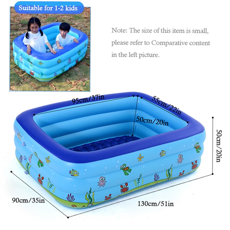 Portable Swimming Pool Inflatable Baby Swimming Pool Outdoor Children Basin