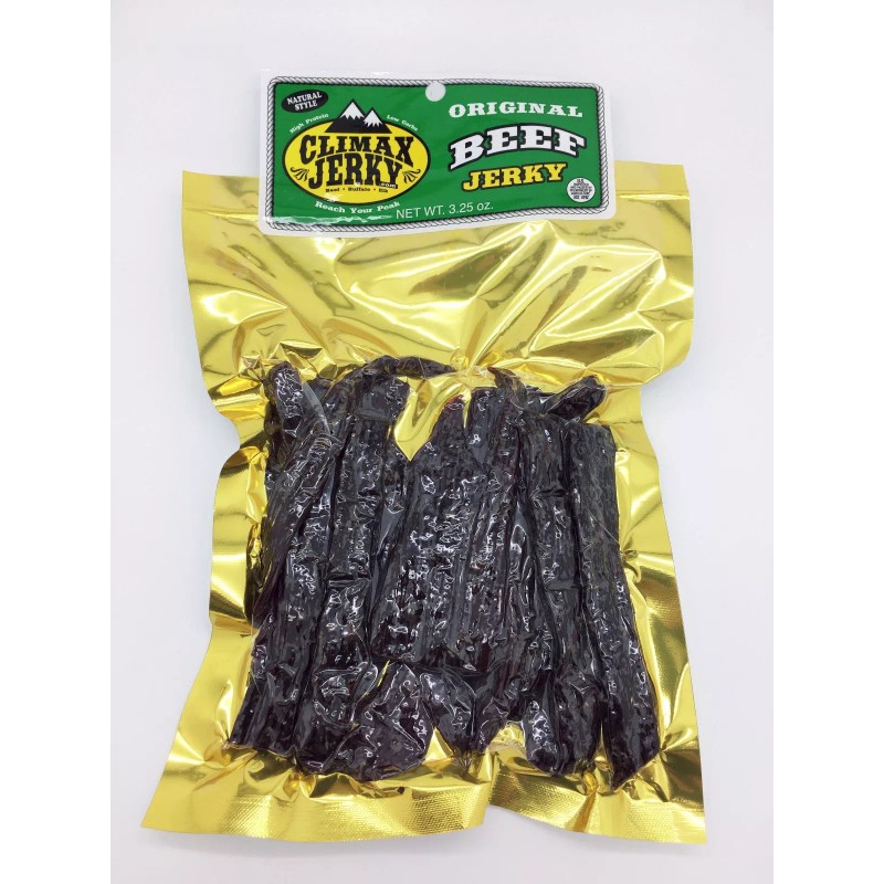 Climax Jerky BEST Premium Thin Cut 3.25 OZ. Delicious Tasty