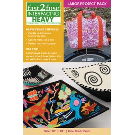 Fast2fuse Heavy 20 X 20: Double-sided Fusible Stiff Interfacing