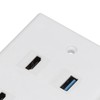 2 HD Multimedia Interface 2 USB3.0 Ports Panel Weld Free