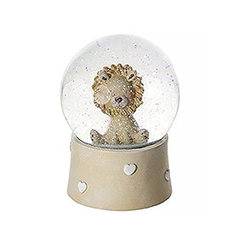 Lion Snow Globe Music Box for Kids or Baby Gift Present Boys or Girls