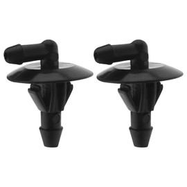 The Lord of the Tools 2PCS Car Front Windshield Wiper Washer Hose Connector A6318690024 Compatible with Vito 639 (2003-2013) Automotive Parts Plastic Black