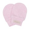 Juddlies Scratch Mitts - Pink Fleck , 0-3 months