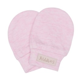 Juddlies Scratch Mitts - Pink Fleck , 0-3 months