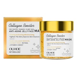 Ouhoe - Mascarilla Gel Antiedad Con Colágeno Y Retinol Ouhoe 120g - 120g - Daily Care