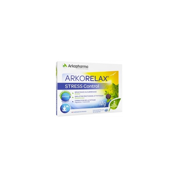 Arkopharma Arkorelax Stress Control 30 Tablets