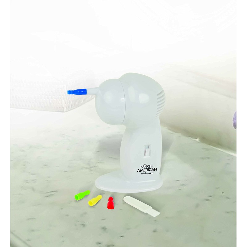 North American Health + Wellness Earwax Cleaner Remover Cordless Tool