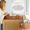 BEBE BASK Premium Baby Diaper Caddy Organizer - Handmade &