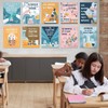 Zonon 10 Pcs Science Classroom Decoration Banner and Poster for
