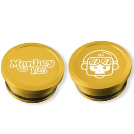 Aluminum Frame Cap Filler For Honda Monkey 125 Monkey 125 Z125 (JB02 / JB03 / JB05) All Models (Gold)