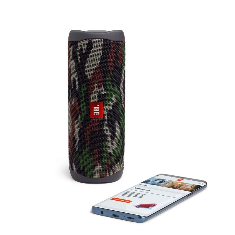 JBL FLIP 5 Waterproof Portable Bluetooth Speaker - Squad (Renewed)