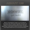 IRONWORX® Spectre Brass 35mm (Internal) / 60mm (External) (95mm) Maximum-Security