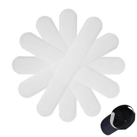 60Pcs Golf Sweat Hat Liner,Hat Sweat Liner Disposable,Golf Absorb Hats Size Reducer Liners Sweats Protector,Absorbent Sweats Protection Pad for Men Women Baseball