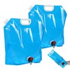 2Pcs 5L+10L Outdoor Folding Water Bag Car Water Carrier Container