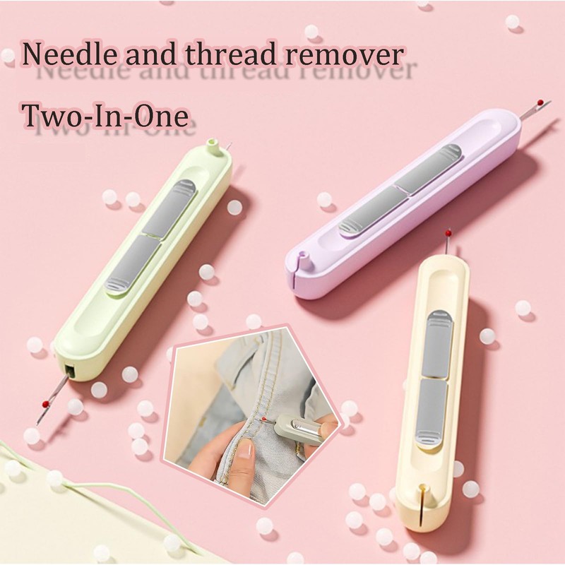 3 PCS Needle Threaders,Needle Threader Tool, 2-in-1 Needle Threader &
