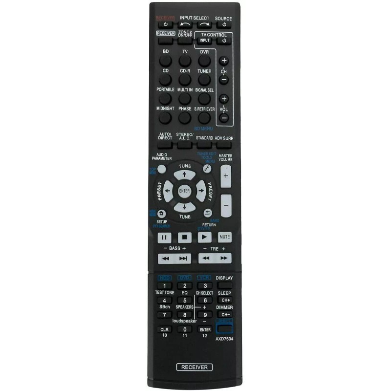 For Pioneer New Remote AXD7534 For Pioneer VSX-519V-K VSX-820-K VSX-822-K