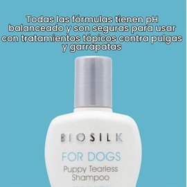 BioSilk Therapy for Dogs Puppy Tearless Shampoo Best Shampoo For Puppies