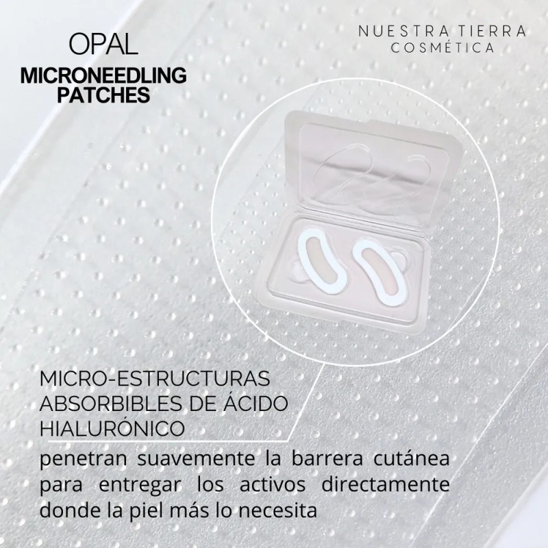Parches Faciales Microagujas De cido Hialurnicoabsorbibles Todo Tipo De Piel
