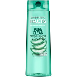 Garnier Fructis Pure Clean Fortifying Shampoo + Aloe Vera Extract 12.5 Ounces