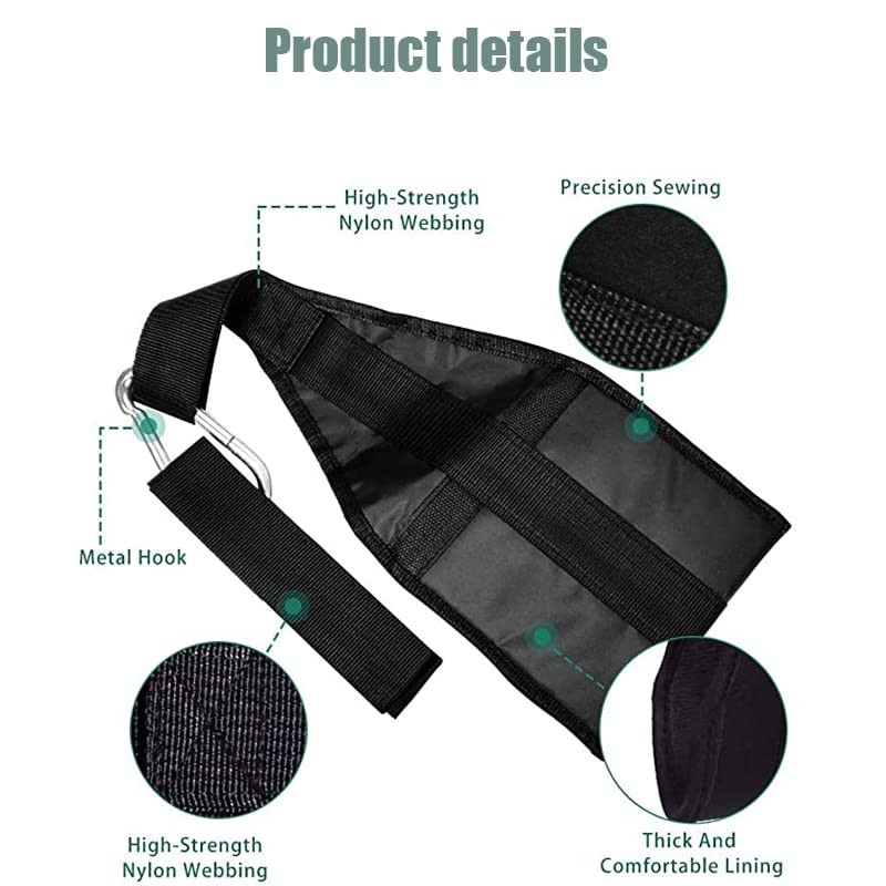 FLYTENG Hanging Ab Straps, for Abdominal Muscle Building, Rip Resistant