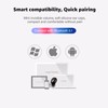 SYSFUN - Auriculares inalámbricos Bluetooth únicos, mini auriculares inalámbricos invisibles