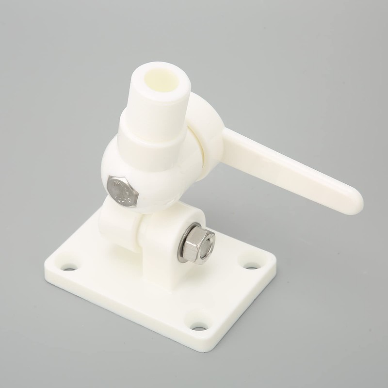 Nylon Ratchet Mount, Impact Resistant Ultra Marine Antenna Mount, Form-Fitting