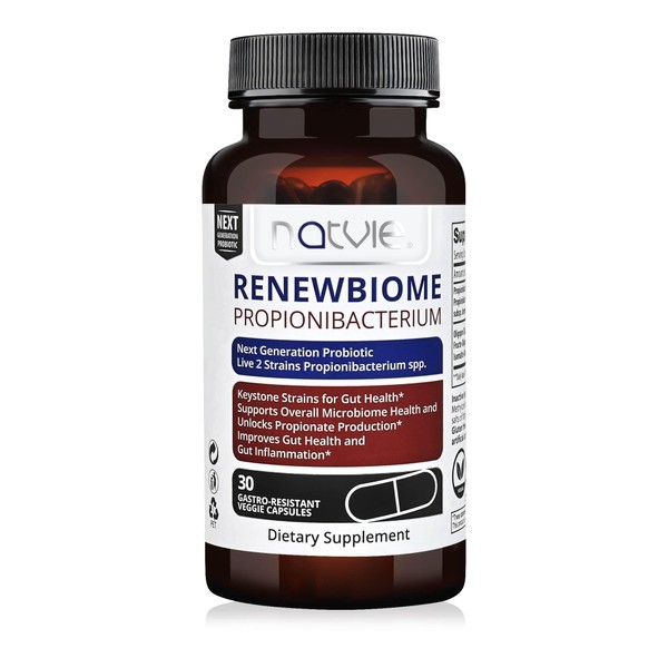 Renewbiome Propionibacterium - Probiotic with Propionibacterium acidipropionici and Propionibacterium freudenreichii