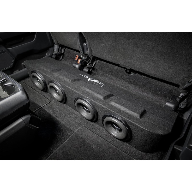 Skar Audio Quad 8" Ported Subwoofer Enclosure Compatible with 2015-2025