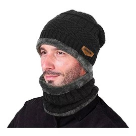 Song Ting Conjunto Gorro Bufanda Frío Tejido Lana Unisex  Moda Envio