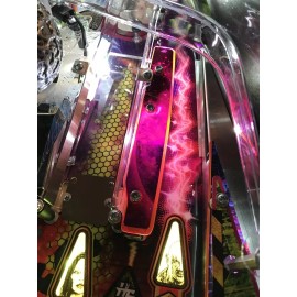 Stern Pinball Right Orbit Fluorescent Plastic Protector for Stern's Guardians of the Galaxy