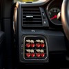 1Pc Cherry Car Air Vent Freshener Clip with Rhinestone, Decorative
