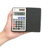 Ohm Denki KCL-111 12-Digit Calculator (Notebook Size, 2 Power Supply,