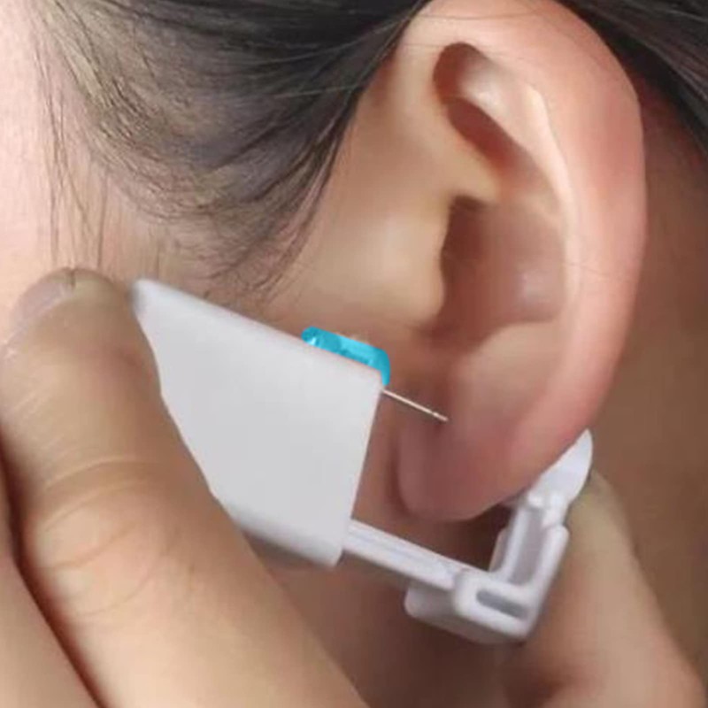 4Pcs Disposable Ear Piercing Tool Safety Asepsis Painless Piercing Guns