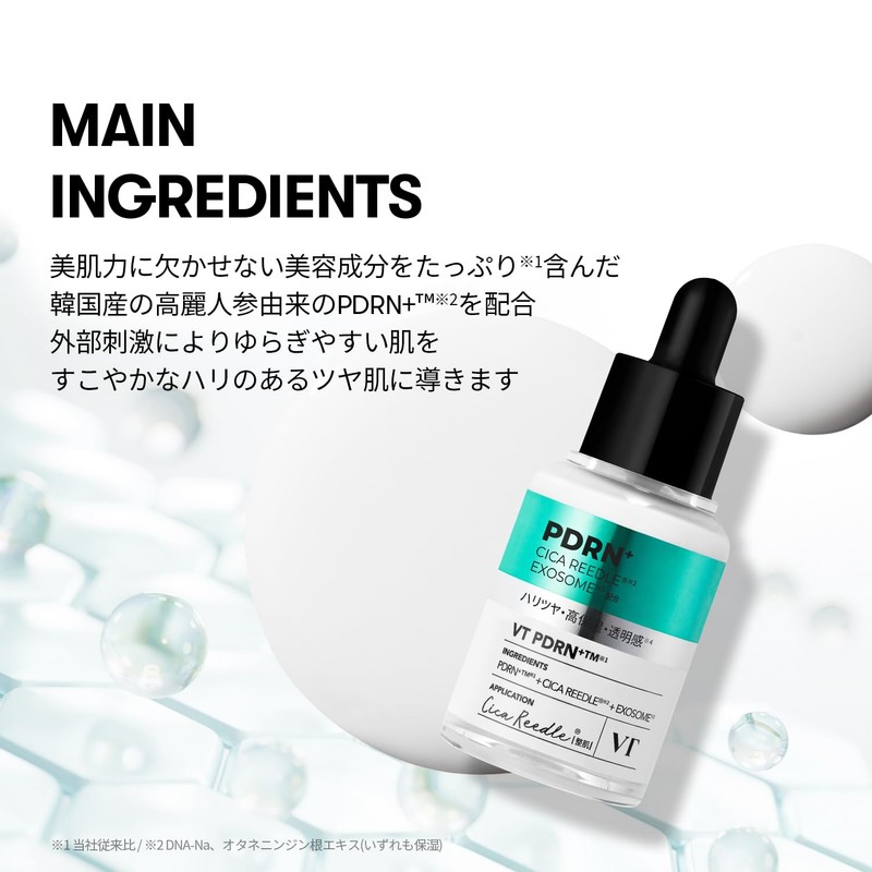 VTCOSMETICS Reedle S PDRN+ Serum, 1 & 1 Set, 1.0